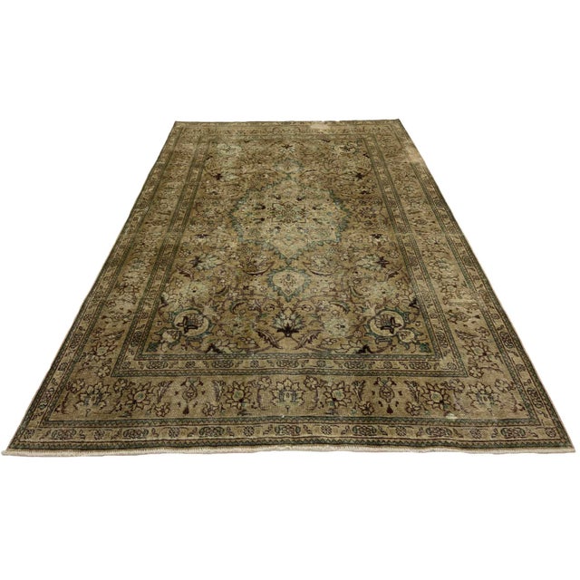 Vintage rug | size: 293 x 193 cm | hand-knotted and elaborately processed | material: high quality wool | condition: very...