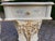 19th Century 1899 Italian Rococo Cream Gilt Beech Nightstands - Pair For Sale - Image 5 of 10