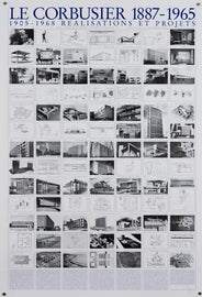 Example of Le Corbusier Posters