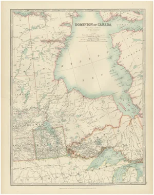 Canada Map, 1903