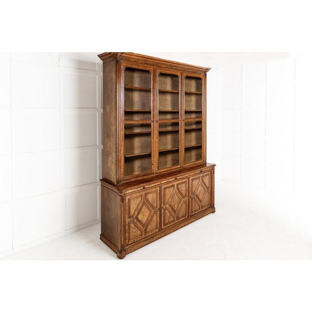 Early 19th Century French Mahogany Bookcase For Sale - Image 4 of 7