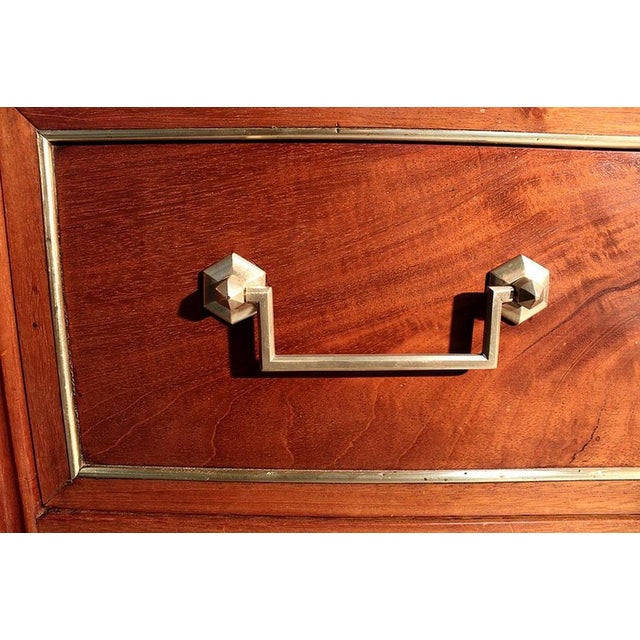 18th Century Louis XVI Dresser in Mahogany For Sale - Image 11 of 18