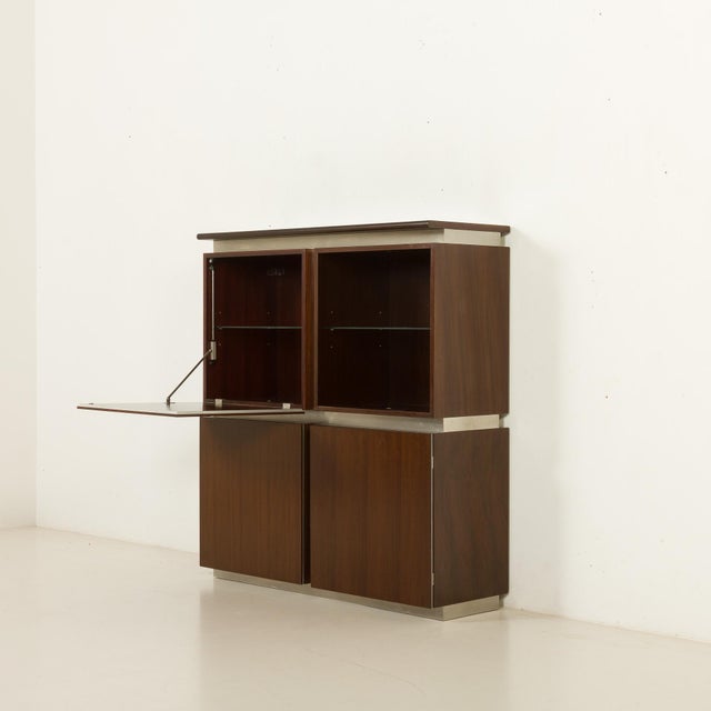 Parioli Series Bar Cabinet by Ludovico Arcebis for Acerbis, Italy, 1970s For Sale - Image 6 of 18