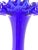Art Nouveau Vintage Cobalt & 23k Gold Vase For Sale - Image 3 of 5