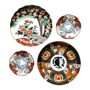 Vintage Imari Wall Plate Decor