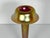 Loetz Gold Iridescent, "Candia Silberiris" Mushroom Art Glass Vase for your consideration. The vase measures approx. 8...