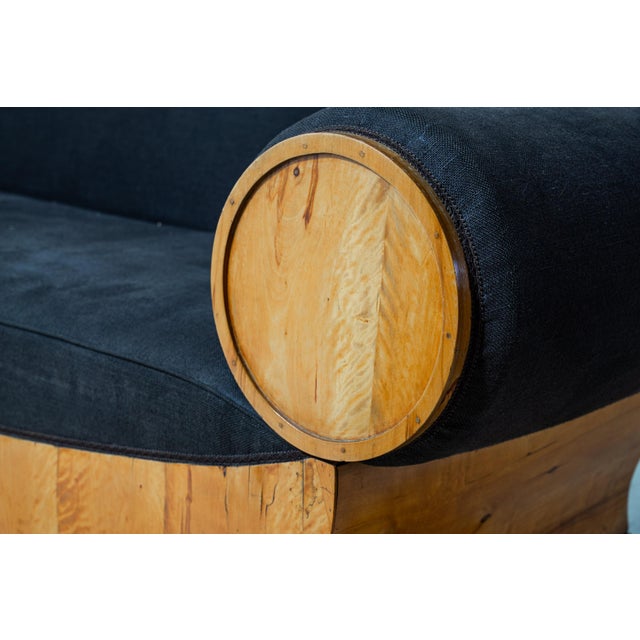 Art Nouveau Geometric Sofa, Sweden, 1920s For Sale - Image 10 of 15