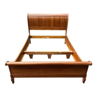 Ethan Allen "Chloe" Queen Cherry Bed For Sale