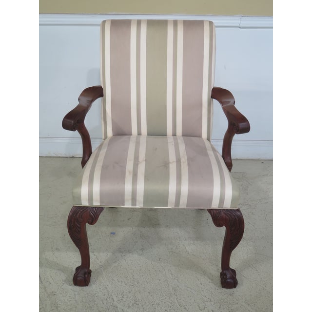 Baker Colonial Williamsburg Upholstered Dining Room Chairs Set of 6