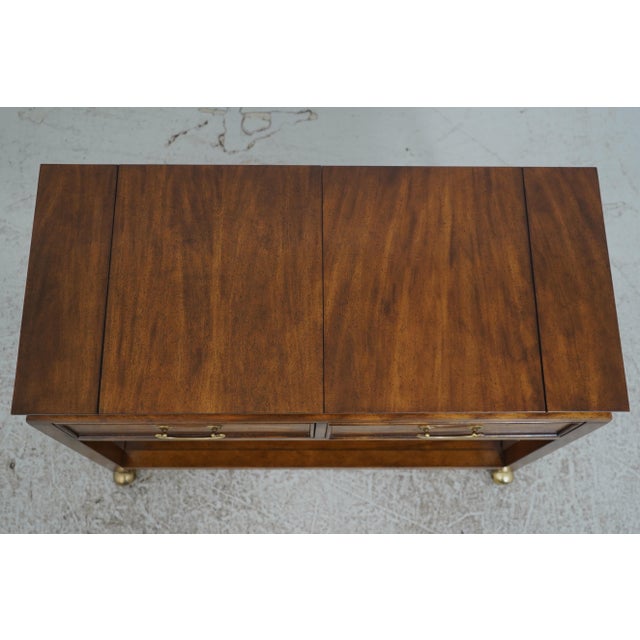 1970s Century Asian Inspired Modern Design Server For Sale - Image 14 of 18