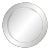 Italian Modern Fontana Arte Inspired Beveled Mirror For Sale