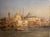 Friedrich Horner, Istanbul (Constantinople) – Hagia Sophia, Gouache Painting on Paper, in Good conditions. Designed 1890...