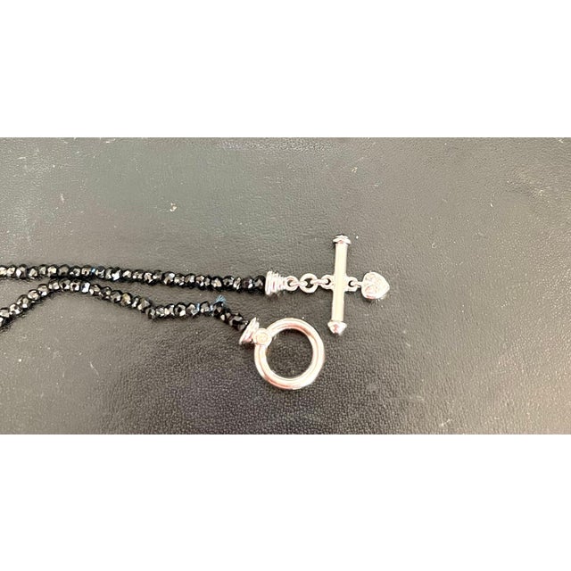 50 Carat Natural Sapphire Bead Single Strand Necklace with Diamond in 14 Kw Gold For Sale - Image 18 of 18