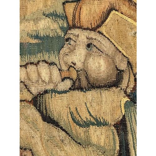 Antique Aubusson Tapestry, 1600s For Sale - Image 10 of 18