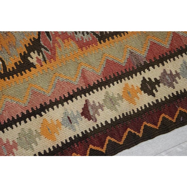 Caucasian Kilim Rug, 1920s For Sale - Image 16 of 18