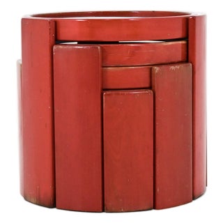 Model 780 Nesting Tables by Gianfranco Frattini for Cassina, 1960s, Set of 4 For Sale