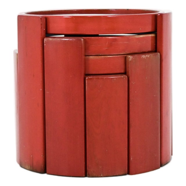 Model 780 Nesting Tables by Gianfranco Frattini for Cassina, 1960s, Set of 4 For Sale
