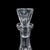 Transparent Vintage Ships Decanter & Glass Duo, English, Crystal Glass, Brandy, Rum, Whiskey - 3 pcs For Sale - Image 8 of 12