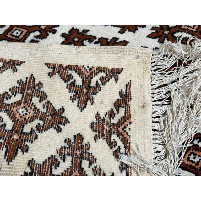Tunisian Handmade Wool Rug For Sale - Image 5 of 10