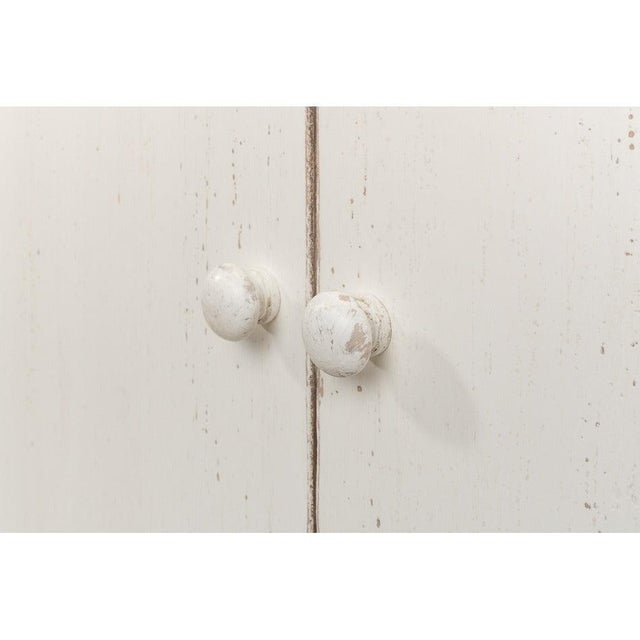 Wood Farmhouse Eight-Door Sideboard, 122" - Whitewashed Reclaimed Pine For Sale - Image 7 of 11