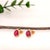 Contemporary 2.86ct Madagascar Ruby Earrings With Natural Diamond Halo in Solid 14k Gold, Pair For Sale - Image 3 of 4