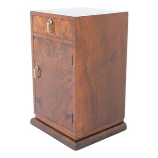 Art Deco Bedside Cabinet, 1930s For Sale