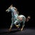Traditional Late 19th Century Cloisonné Enamel Horse Figurine With Gilt Accents, 1.1kg For Sale - Image 3 of 10