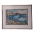 Late 20th Century Maxwell Mandell Fishing Cove Watercolor Painting For Sale