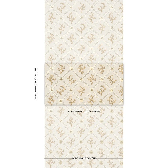 Timothy Corrigan created Corail Leaf Trellis after becoming inspired by a 19th-century wallpaper that he found at the...