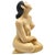 Pair of Vintage Japanese Bathing Beauty Female Nude Figurine Sculptures, Figurative Mid-Century Art Objects For Sale - Image 10 of 18