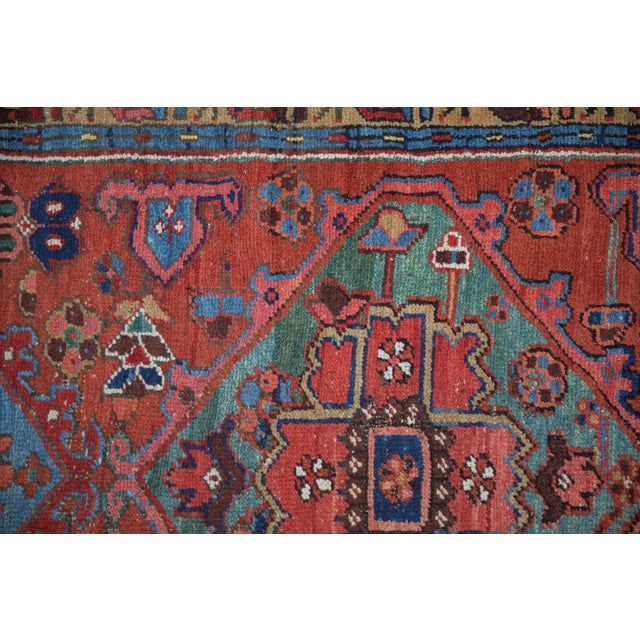 Antique Heriz Rug Runner - 3'4