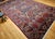 Textile Vintage Oversized Persian Bakhtiari Rug, Hand-Knotted Wool, Vase Panel Pattern, Red & Ivory, 11x17 For Sale - Image 7 of 17