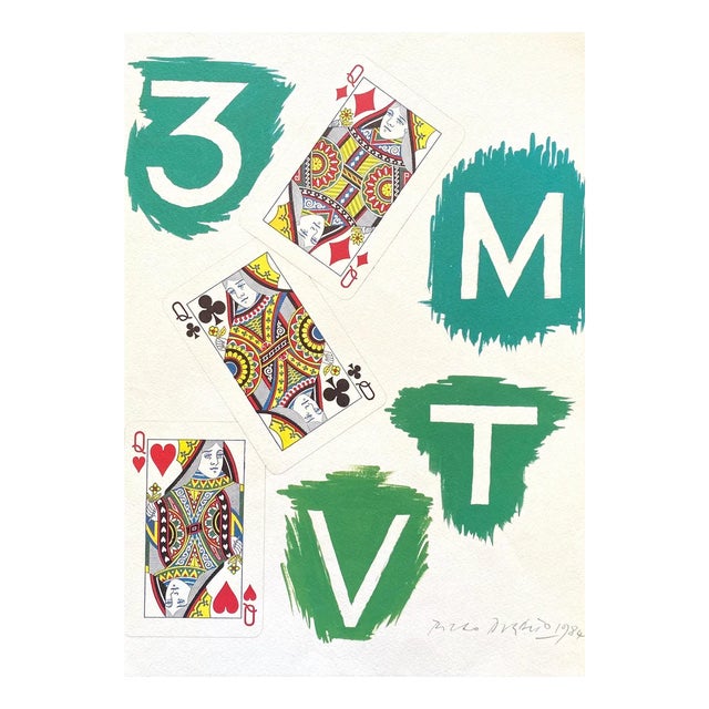 Piero Dorazio, Composition, Original Lithograph, 1984 For Sale