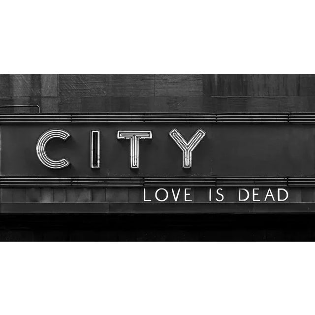 Love is Dead by J S Cela Print, 16" x 30" For Sale