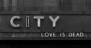 Love is Dead by J S Cela Print, 16" x 30"