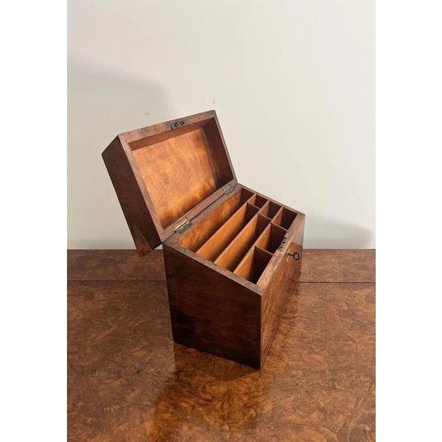 Victorian Rosewood Stationary Box, 1880s For Sale - Image 4 of 9