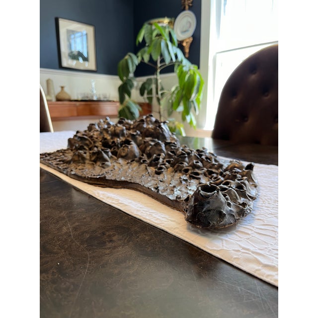 Mid Century Biomorphic Pottery Coral Reef For Sale - Image 4 of 9