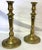 Antique French Brass Candlesticks- A Pair For Sale - Image 4 of 18