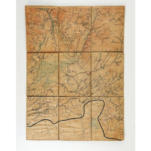 Broadalbin New York 1902 Us Geological Survey Folding Map Chairish