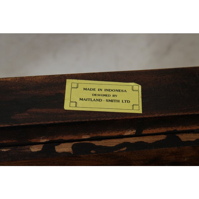 Set of 6 Maitland Smith Chippendale Mahogany Dining Room Chairs For Sale - Image 18 of 18