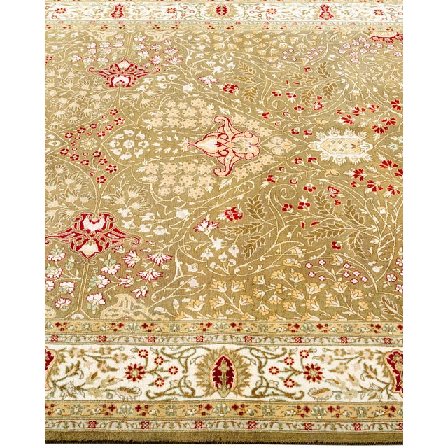 Solo Rugs Mogul, One-of-a-Kind Hand-Knotted Area Rug - Brown, 4' 8" x 7' 0" For Sale - Image 4 of 8