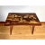 Indian 1950's Indian Rosewood & Bone Inlay Coffee Table Bench Removable Legs Serving Tray For Sale - Image 3 of 17