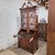 English Late 20th Century Mahogany Astragal Glazed Bureau Bookcase With Fully Fitted and Inlaid Interior Fall For Sale - Image 3 of 17