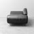 Animal Skin Modern Style Chair in Black Leather, 1990s For Sale - Image 7 of 12