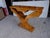Art Deco Style Burlwood Pedestal Console For Sale - Image 4 of 7