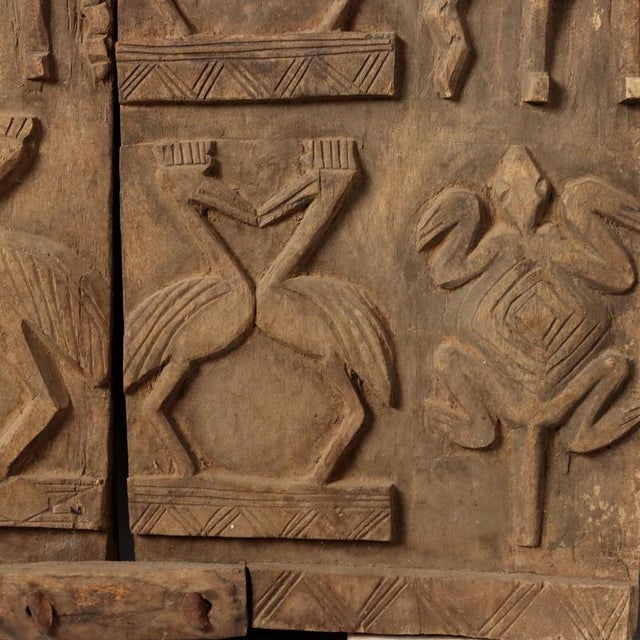 Brown Dogon Art Granary Holder, Mali For Sale - Image 8 of 12