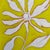 Textile Set of Six Original Framed Flower Paintings, Bright Botanical Wall Art, Oil on Canvas in Bamboo Frame Palm Beach For Sale - Image 7 of 7
