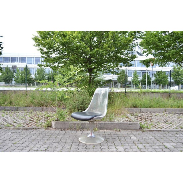 Acrylic Glass Tulip Dining Table & Chairs from Chromcraft, Set of 5 For Sale - Image 12 of 18