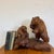 Large Rare Carved Bear “The Caring Parent” Sculpture 1978 by Yosioka For Sale - Image 9 of 9