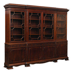 English Style Bookcase in Mahogany, Early 20th Century